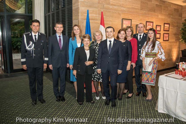  On the picture the Moldovan Embassy's staff with guests.