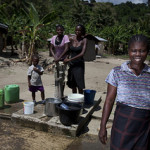 IRC – Ghana, collecting water