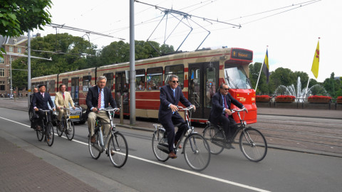ambassadors on bike